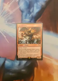 Bloodthirster Regular - Universes Beyond: Warhammer 40000 NM x1 MTG Magic - Image 1