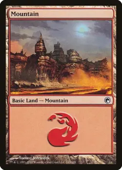 Mountain (#243) - Foil Scars of Mirrodin LP MTG - Image 1
