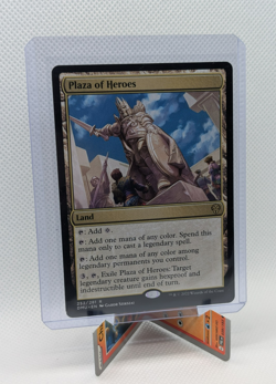 MTG - Plaza of Heroes - Regular Rare #252 - Dominaria United LP - Image 1