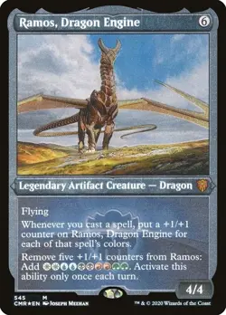 Ramos, Dragon Engine (Foil Etched) Commander Legends Foil - Image 1
