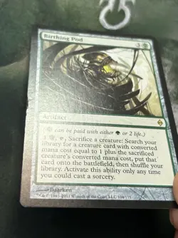 1x Birthing Pod, New Phyrexia, lightly Played, MTG - Image 4