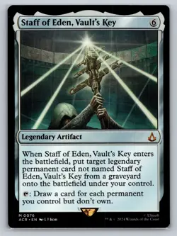 Staff of Eden, Vault's Key Universes Beyond: Assassin's Creed Regular - Image 1