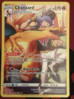 Pokemon TCG Charizard TG03/TG30 Lost Origin Trainer Gallery NM - Image 1