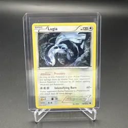 Pokemon TCG Lugia 78/124 XY Fates Collide Holo Rare 2016 Legendary Card NM - Image 1