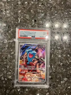 2025 Pokemon SVP EN Rockets Wobbuffet Destined Rivals PSA 9 Freshly Slabbed!!! - Image 3