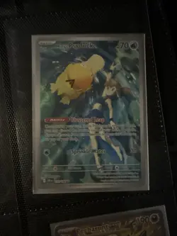 Pokemon TCG Misty's Psyduck Destined Rivals 193/182 Illustration Rare - Image 1