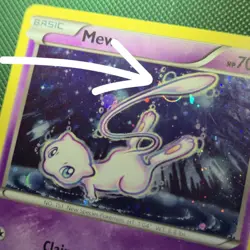 HD SWIRL 🌀💫 MP Mew XY192 Cosmos Promo Holo Mythical Collection Pokemon Card - Image 1