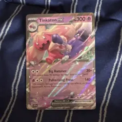 Pokemon TCG Tinkaton ex Holo Card 233/193 English Psychic Standard - Image 1