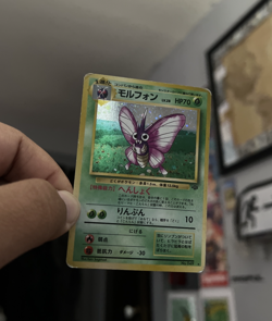 Venomoth #49 Holo Rare – Japanese Jungle Set Pokemon TCG 1997 Vintage - Image 1
