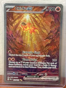 Pokemon TCG Chi-Yu ex 259/193 Paldea Evolved Rare Holo 190HP Basic 2023 - Image 1