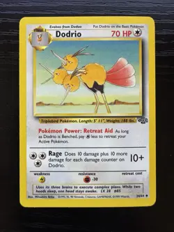 Pokemon TCG | Dodrio 34/64 | Jungle Uncommon | Near Mint - Image 1