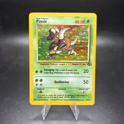 Pinsir 9/64 Pokemon Vintage TCG Pokemon TCG Jungle Holo Rare LP -j - Image 1