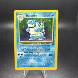 2000 Pokemon TCG Base Set 2 Blastoise 2/130 Holo Rare Light Play LP - Image 1