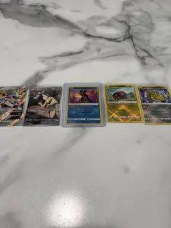 Radiant Greninja + 4 Pokemon Card Lot VSTAR Radiant Holo Rare Bundle NM - Image 1