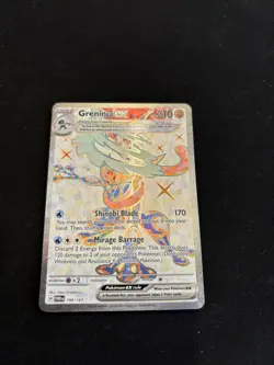 Pokemon Greninja ex Ultra Rare Full Art Holo Sv06 Twilight Masquerade 198/167 3… - Image 3