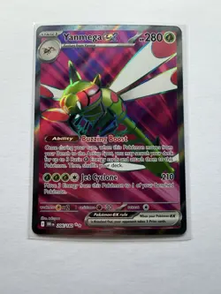 Pokemon TCG Yanmega ex 206/182 Ultra Rare Holo Sv10: Destined Rivals 2015 - Image 1