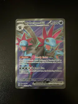 Pokemon TCG Hydreigon EX 161/086 SV:White Flare Ultra Rare Holo Card - Image 1