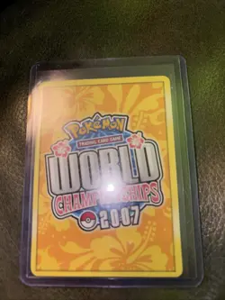 Pokemon TCG Vaporeon EX 110/113 Rare EX Delta Species World Championship DMG - Image 2