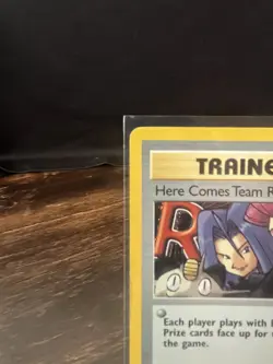 Pokemon Here Comes Team Rocket! Team Rocket Holo Rare Unlimited 15/82 English - Image 2