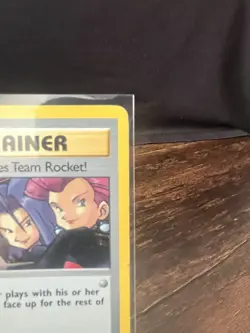 Pokemon Here Comes Team Rocket! Team Rocket Holo Rare Unlimited 15/82 English - Image 3
