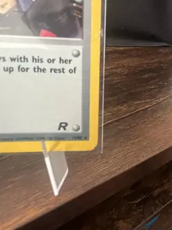 Pokemon Here Comes Team Rocket! Team Rocket Holo Rare Unlimited 15/82 English - Image 4