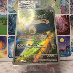 SEALED Pokemon Snorlax SVP051 Pokemon 151 SV Black Star Promo NM English TCG #51 - Image 2
