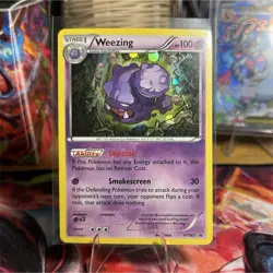 Pokemon Weezing XY163 XY Promo Regular Stage 1 100HP English Poison Gas - Image 1