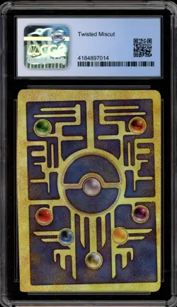 Pokemon Ancient Mew Movie 2000 Promo TWISTED MISCUT CGC 9 Mint - Image 2