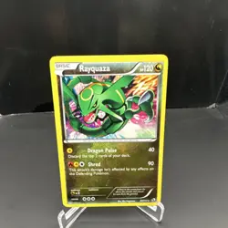Pokemon Rayquaza Legendary Treasures Holo Rare 93/113 120 HP Dragon Pulse Shred - Image 1