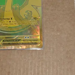 2025 Pokemon Phantasmal Flames Mega Charizard X ex Hyper Rare #130/094 - Image 3
