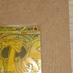 2025 Pokemon Phantasmal Flames Mega Charizard X ex Hyper Rare #130/094 - Image 4