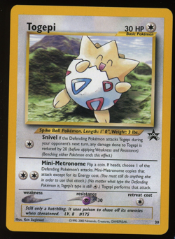Pokemon - WOTC Black Star Promo - Togepi- #30 - Image 1