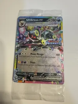 Pokemon TCG Umbreon ex EX 060/131 Promo Holo Prismatic Evolutions Stamp EN - Image 1