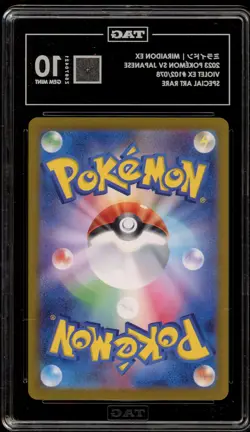 Pokemon Miraidon ex Violet ex Japanese Special Art Rare #102 TAG 10 Gem Mint - Image 2