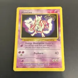 Mewtwo Black Star Promo 3 . Pokemon The First Movie stamp - Image 1