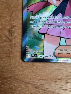 Pokemon Phantasmal Flames #118/94 Dawn Secret Ultra Rare Full Art Holo - Image 2