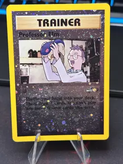 Pokemon TCG Professor Elm Best Reverse Holo 3 MP - Image 1