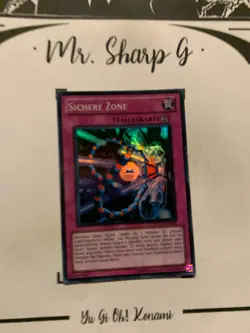 SICHERE ZONE - EXVC-DE078 DEUTSCH YU-Gi-Oh! CARD COMMON 2011 KONAMI - Image 2