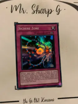 SICHERE ZONE - EXVC-DE078 DEUTSCH YU-Gi-Oh! CARD COMMON 2011 KONAMI - Image 3