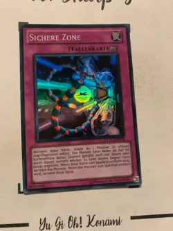 SICHERE ZONE - EXVC-DE078 DEUTSCH YU-Gi-Oh! CARD COMMON 2011 KONAMI - Image 4