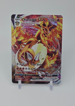 Custom SPARKLING HOLO Charizard Vmax Card Card READ DESCRIPTION BELOW - Image 1
