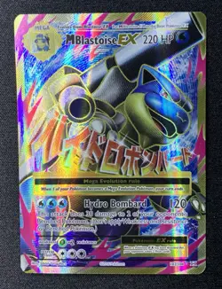 Pokemon TCG XY Evolutions M Blastoise EX Full Art Card 102/108 NM - Image 1