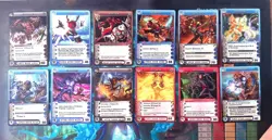 Chaotic Card Lot Of 12 Mix Creature All Whit Max 2 Stast NM Or Better - Image 1