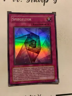 SPIEGELTOR - TAEV-DE063 DEUTSCH Yu-Gi-Oh! CARD SUPER RARE HOLO KONAMI 2007 - Image 4