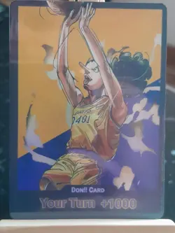 Usopp Custom Don Card Lakers Eng One Piece Card Games OPTCG Holo - Image 1