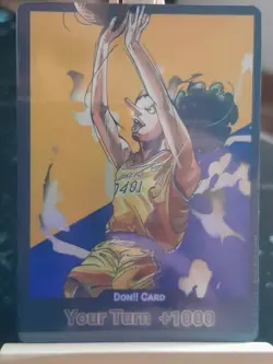 Usopp Custom Don Card Lakers Eng One Piece Card Games OPTCG Holo - Image 5