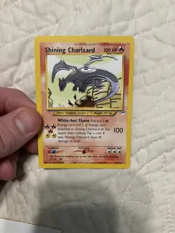 Pokemon Shining Charizard Neo Destiny Secret Rare Card 107/105 NM+++Beautiful - Image 1