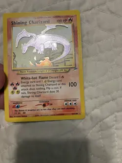 Pokemon Shining Charizard Neo Destiny Secret Rare Card 107/105 NM+++Beautiful - Image 5