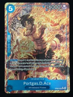 Portgas.D.Ace (OP08-052) (Parallel) - Two Legends (OP08) - One Piece Card Game - Image 1