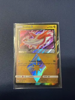 Pokemon TCG Latias Prism Star Holo Card Sun & Moon Celestial Storm - Image 1